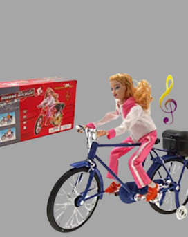 Electric-Music-Walking-Miniature-Bicycle