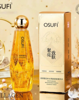 OSUFI Collagen Face Serum Anti Aging Smoothing Lines Facial Care Essence Moisturizing Brighten Serum