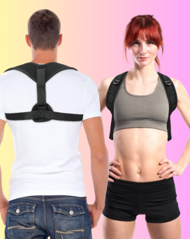 Posture Corrector Humpback Correction Belt Breathable Adjustable Straps